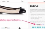 Web Personalization Location Based Example